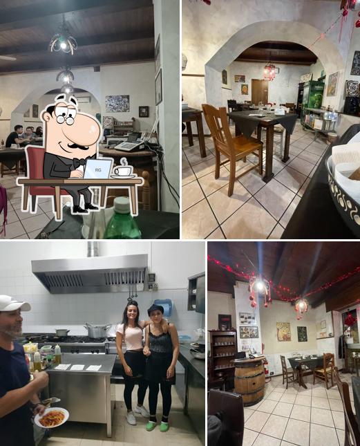 Dai un'occhiata agli interni di La Cantina