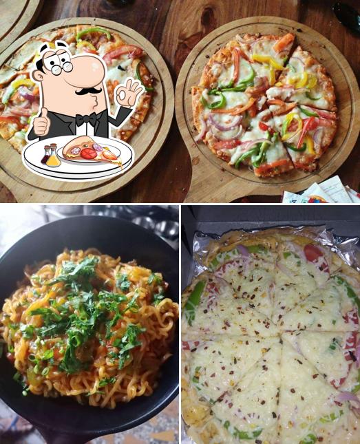 Pick pizza at Sip 'N' Bite