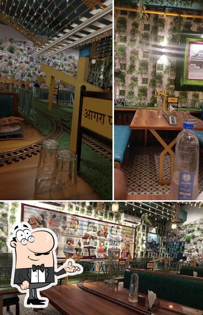 Take a seat at one of the tables at Railicious