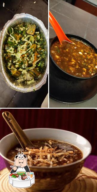 Hot and sour soup at HUNGRY ADDA