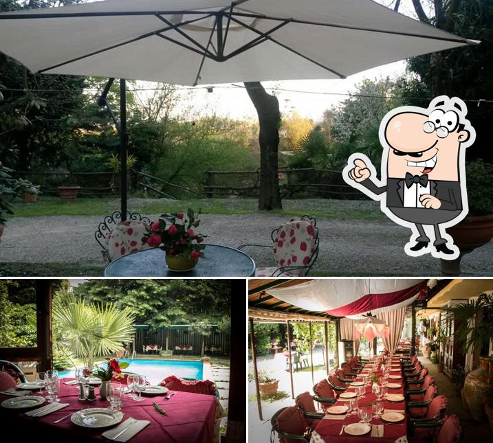 Gli interni di Le Camelie