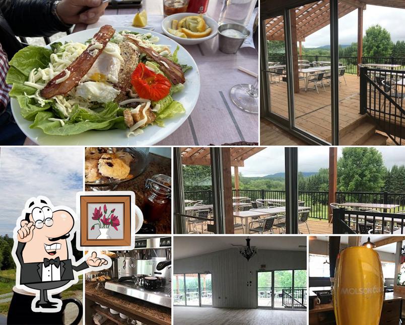 Voici la photo indiquant la intérieur et nourriture sur le Rhum Antic