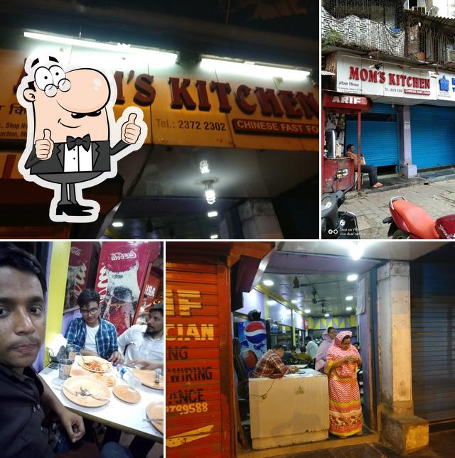 Look at the picture of Mummy Kitchen