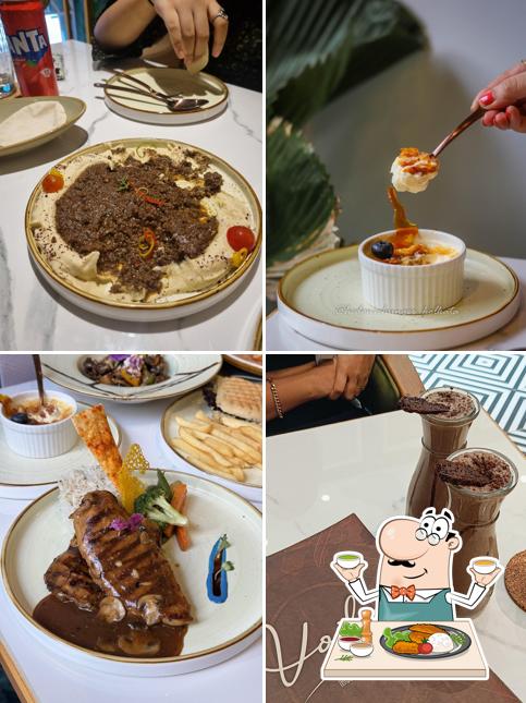 Creme brulee at Voila