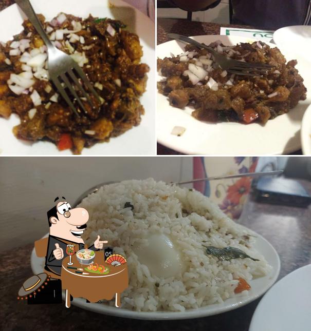 Food at Harithakom Restaurant