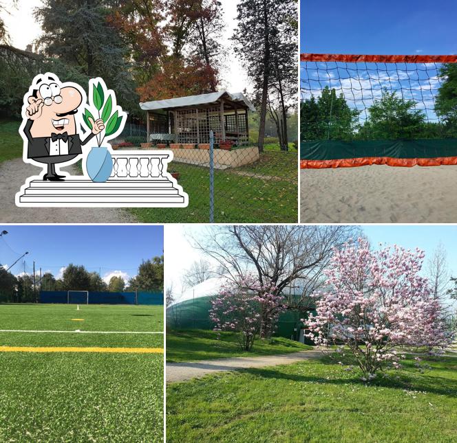 Puoi goderti l'aria fresca dal dehors di Country Club