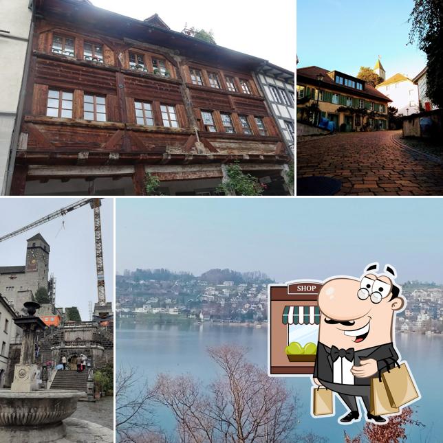 Curiosa tra l'area esterna di Hotel & Restaurant JAKOB