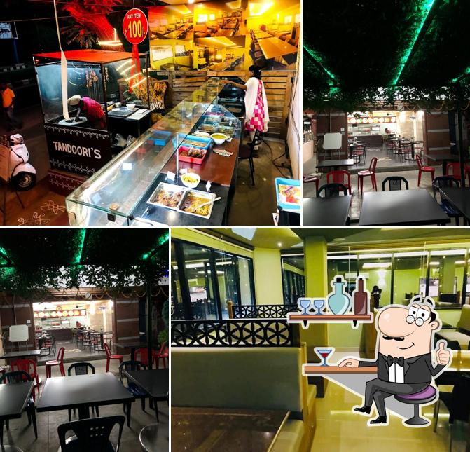 The interior of M/S Ravi’s Kitchen ( Veg & Non-Veg Restaurant )