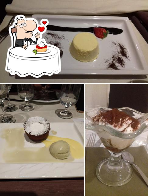M&G The Restaurant offre un'ampia selezione di dolci