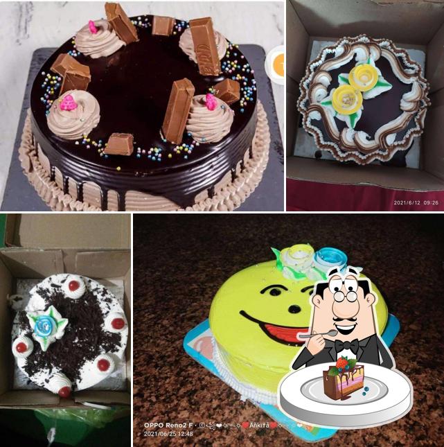 Chocolate cake at Angle Cake Shop