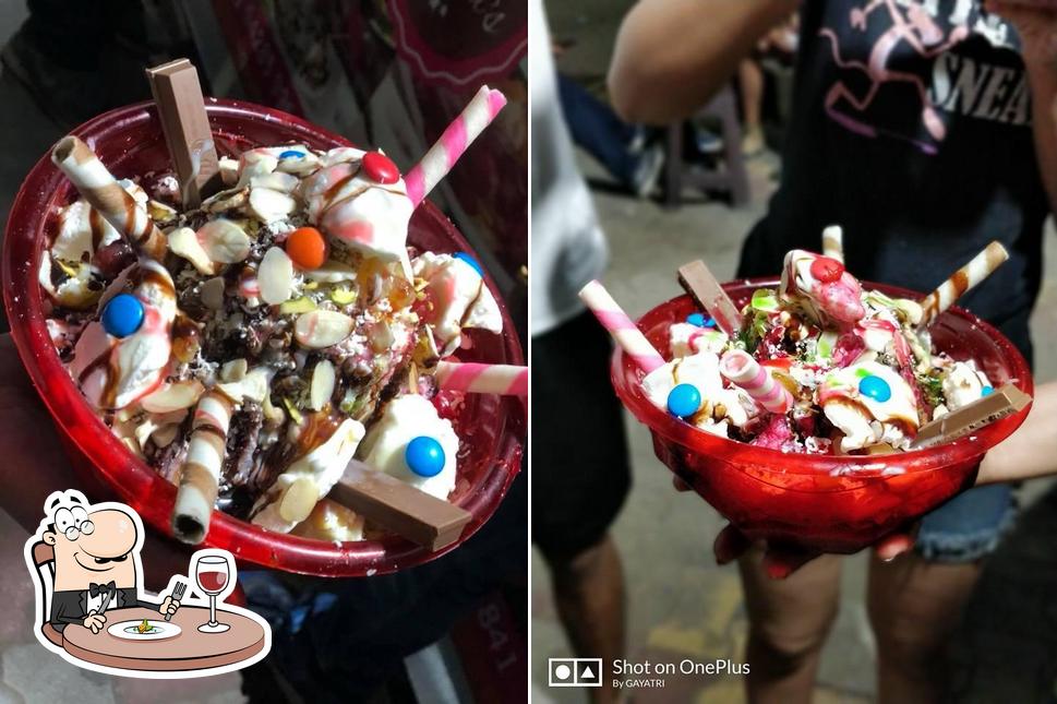 Food at Ice Donald's