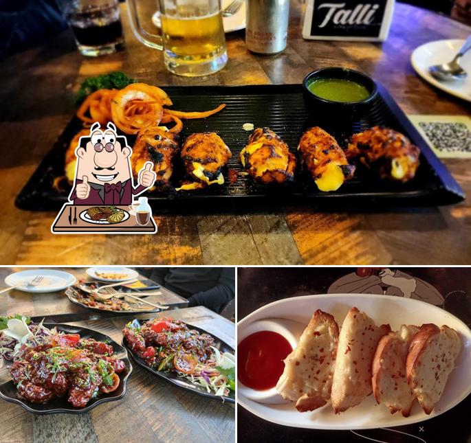 Talli Bar & Kitchen offers meat dishes