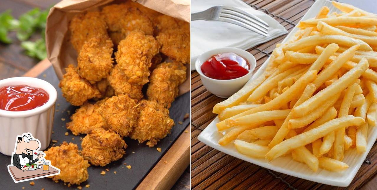 Food at K.F.C AL-BAIQ