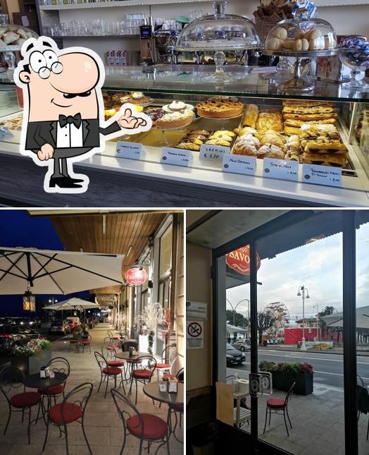 Dai un'occhiata agli interni di Cafe Savoy