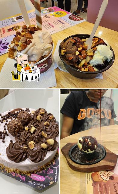 Food at CreamStone Yendada