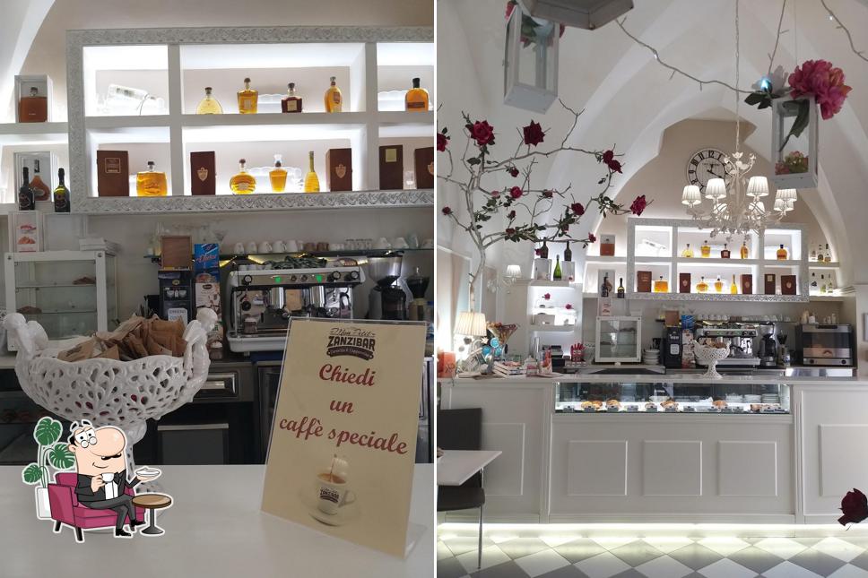 Gli interni di Mon Petit Zanzi - bar CAFFÈ