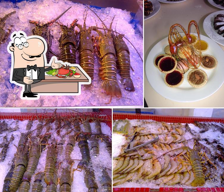 Get seafood at New Ashirbad sweets