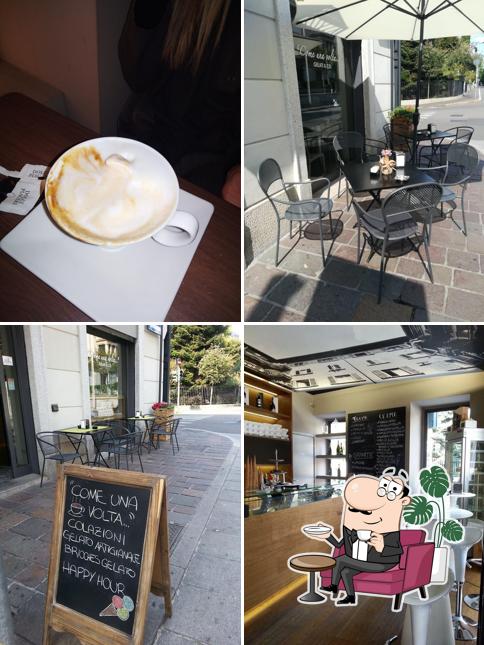 Gli interni di Come una volta caffè gelati & co