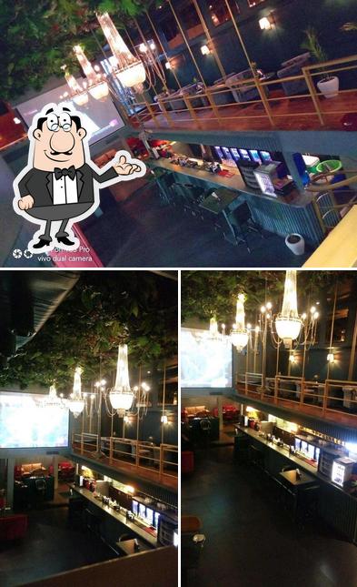 The interior of Reverb Rooftop Cookhouse & Bar