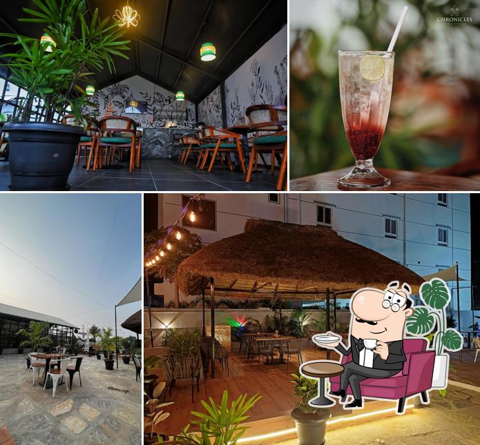 The interior of Chronicles Cafe & Kitchen