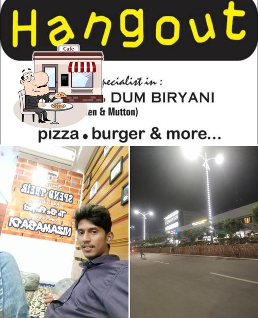 The exterior of Hangout Arabian Mandi_& more