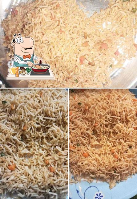 Fried rice at RS Cloud Kitchen