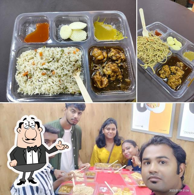 The interior of The 99 Thali Shop