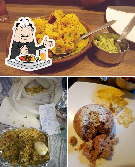 Food at Steampot Restaurant