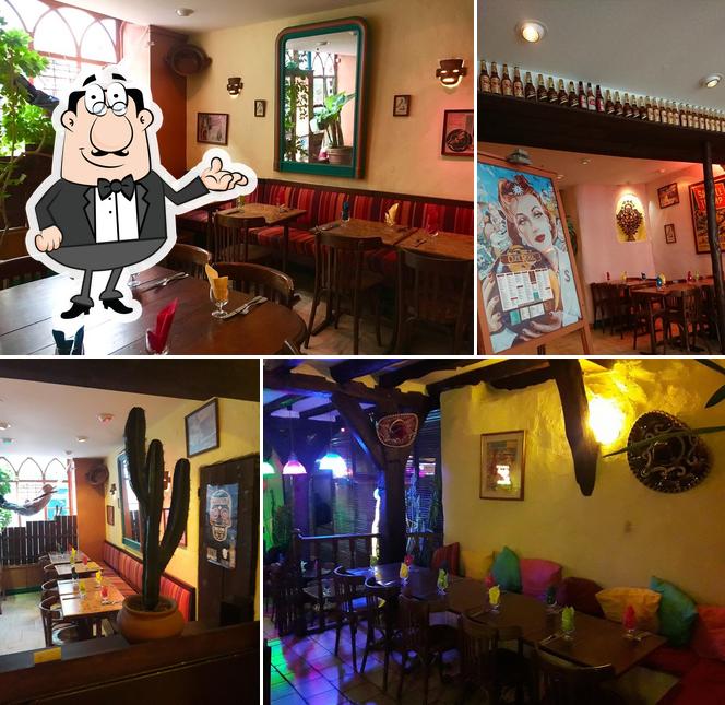 L'intérieur de Café Rosa