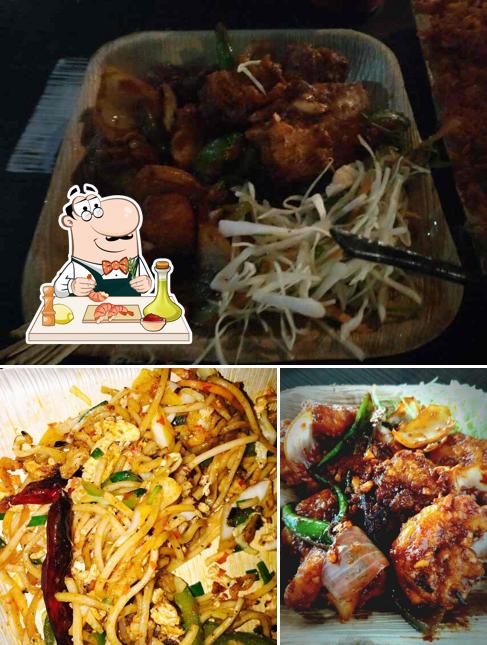 Order seafood at China Town