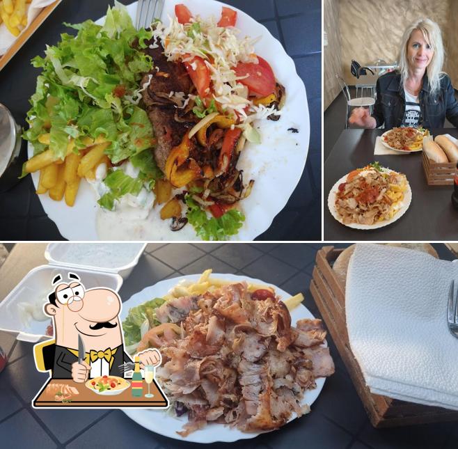 Panino con maiale stirato al Istanbul Doner Kebab