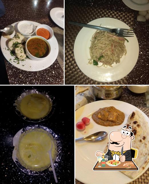 Food at Mansa Sweets and Restaurant