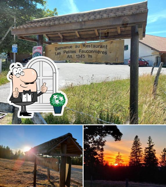 Goditi la vista dagli esterni di Métairie Les Petites Fauconnières