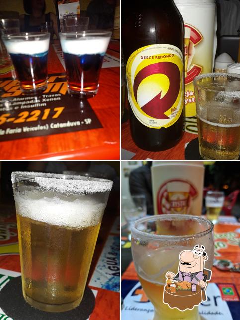 Boteco Copo Sujo Bar serve uma gama de cervejas