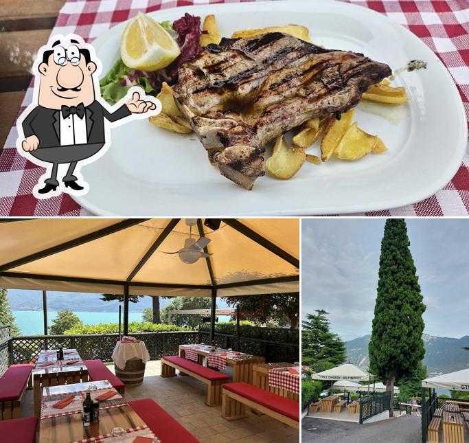 Dai un'occhiata agli interni di Steak House da Sogno