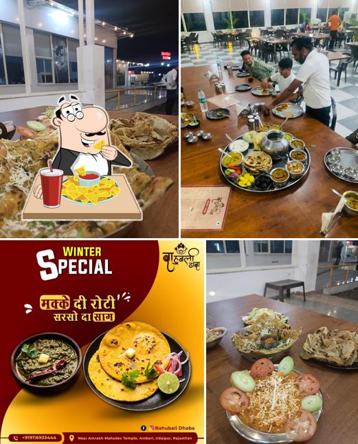 Nachos at Bahubali Dhaba Udaipur