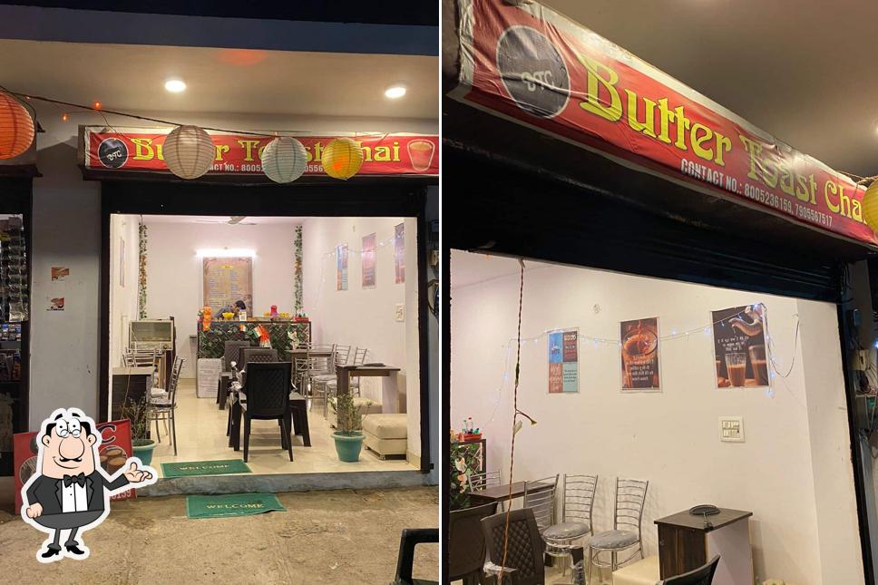 The interior of Butter Toast Chai