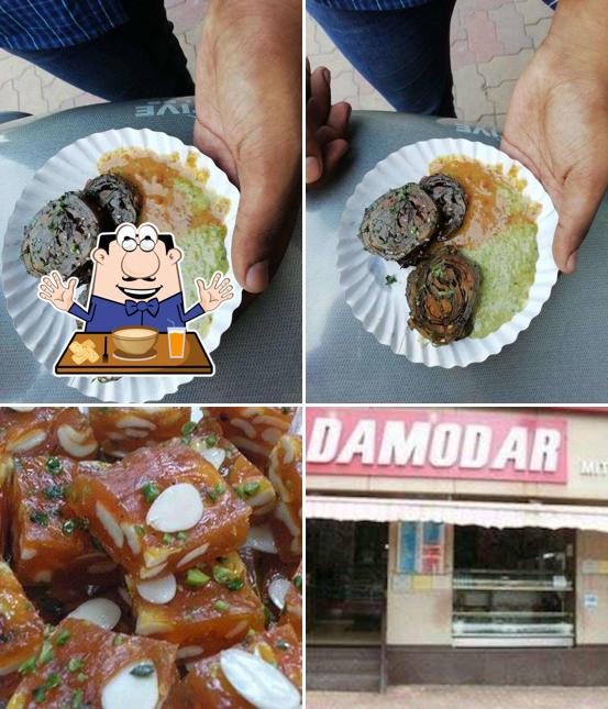 Meals at D Damodar Mithaiwala sweet shop