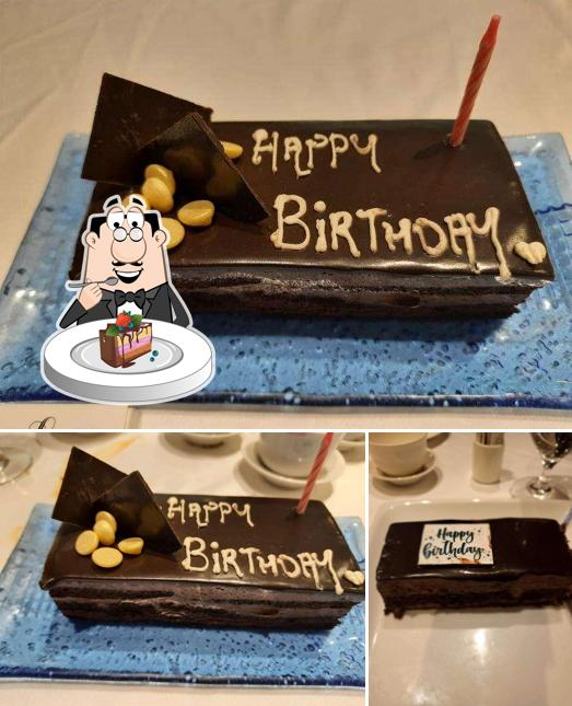 Chocolate cake at The Great Wall - The Leela Mumbai