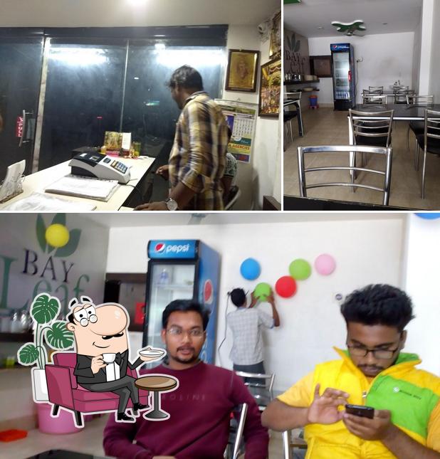 The interior of Bay Leaf