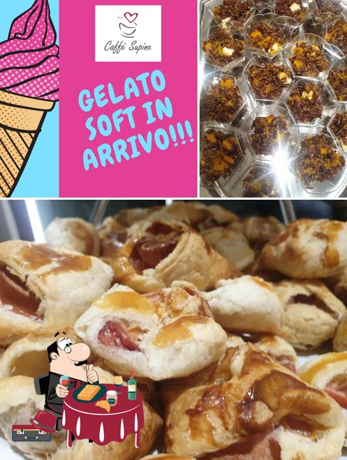 Caffè Supine serve un'ampia gamma di dessert