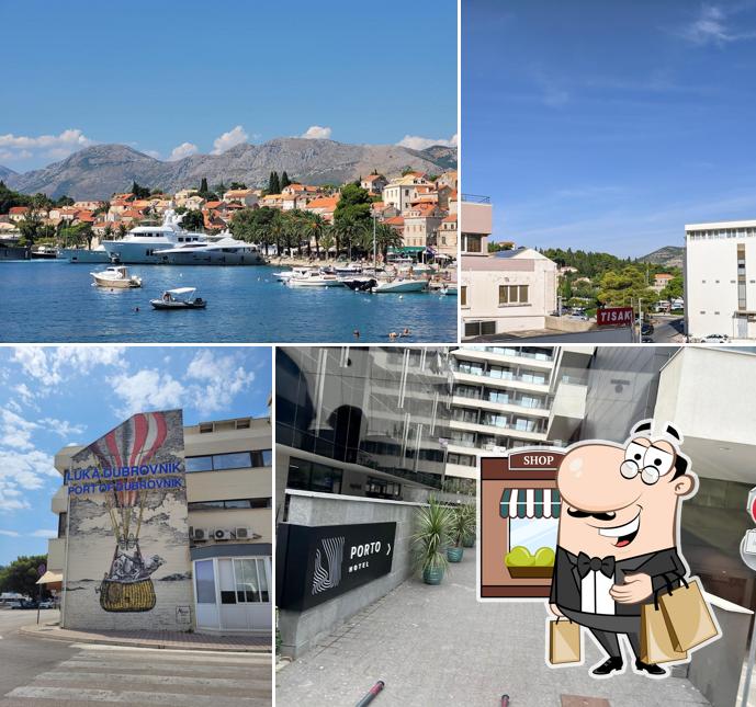 Gli esterni di Hotel Porto