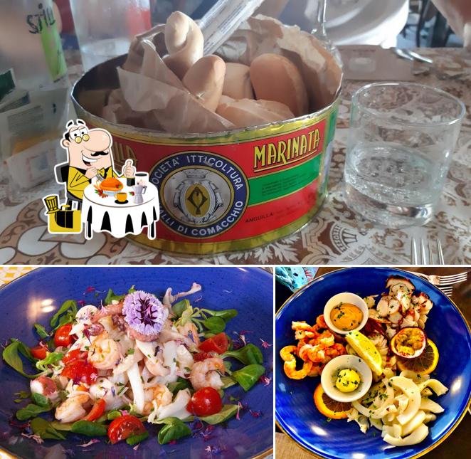 Platti al Il Bettolino di Foce