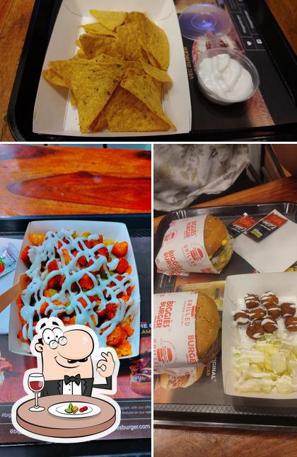 Food at Biggies Burger : Tirmulgherry