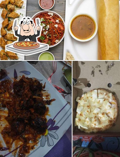 Pick pizza at Just Yumm