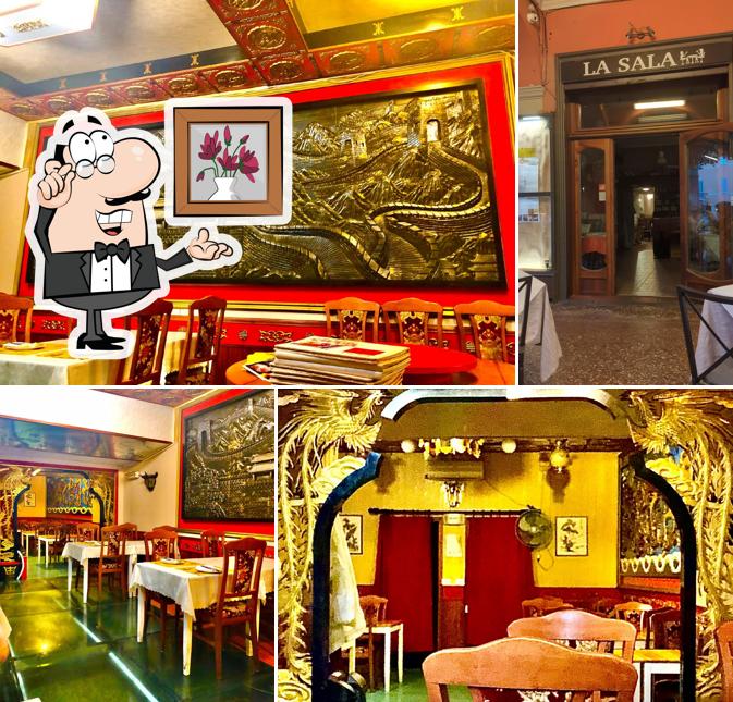 Gli interni di La Sala