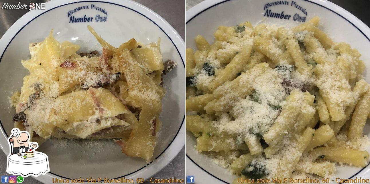 NumberONE propone un'ampia gamma di dessert