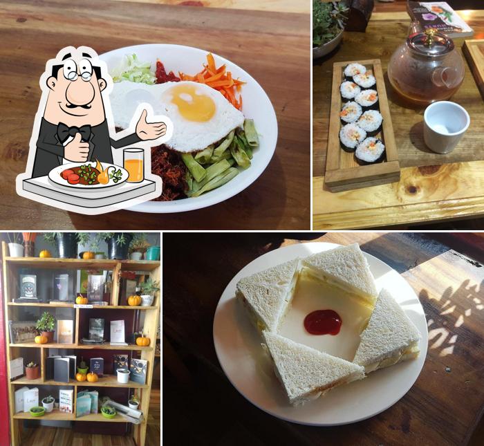 Food at Terence & Lucy's Cafe