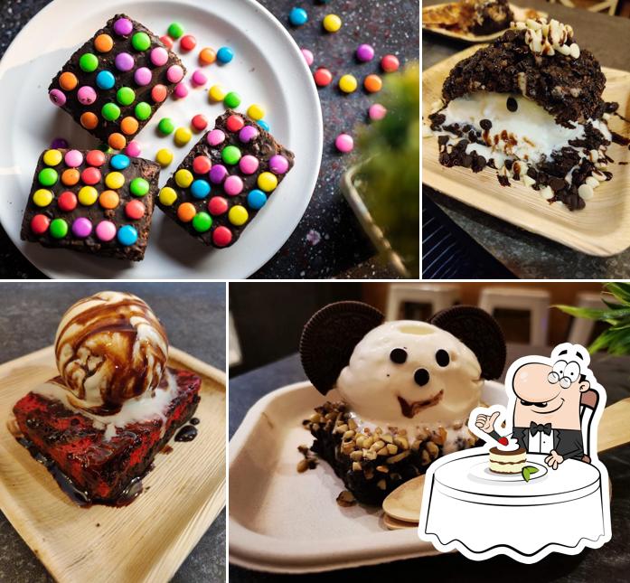 Brownie Heaven Anna Nagar provides a selection of sweet dishes