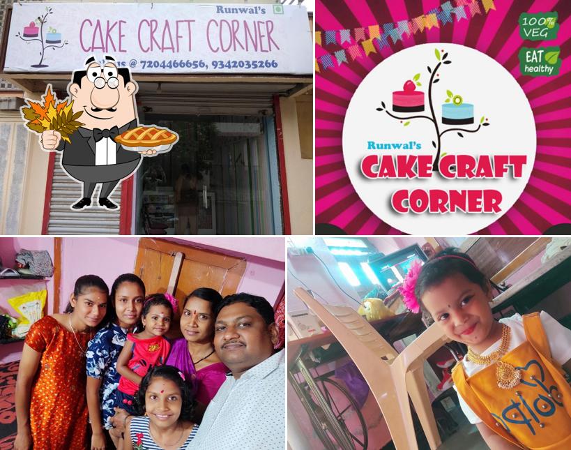 Here's a picture of Runwal's Cake Craft Corner